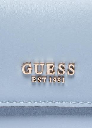 Оригинальная сумка guess в голубом цвете5 фото