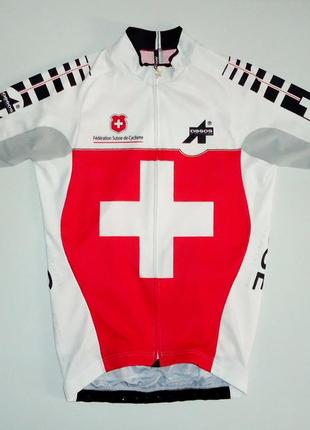 Велофутболка джерси assos switzerland jersey (s)