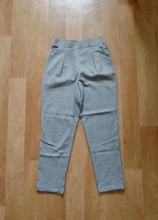 Штаны брюки женские в клетку  xs