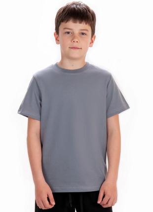 Базовая белая однотонная футболка для парней подростков2 фото