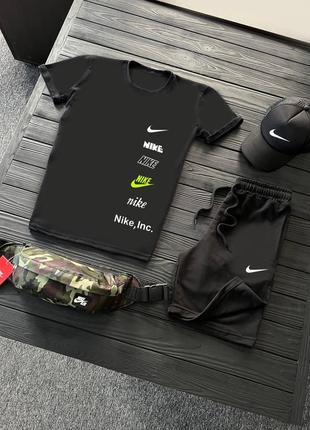 4в1 летний мужской спортивный трикотажный костюм nike