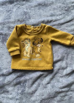 Свитшот кофта детская disney от primark