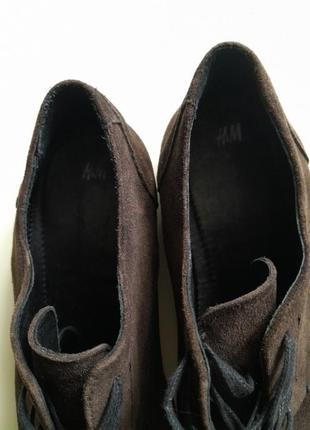 Туфли натуральная замша2 фото