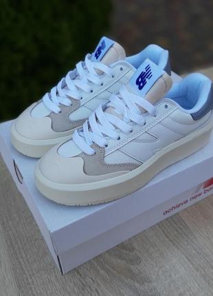 Кросівки new balance ct302 white blue beige