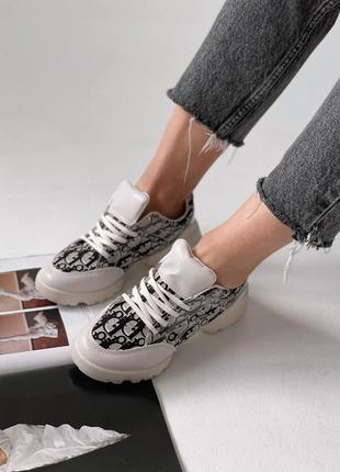 Кросівки зі взуттєвого текстилю та прозорого силікону та еко-шкіри3 фото