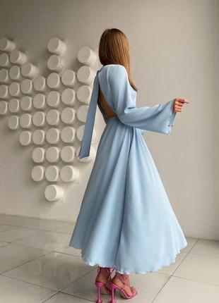 Невероятно красивое платье 🩵