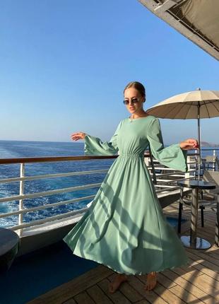 Невероятно красивое платье 🩵