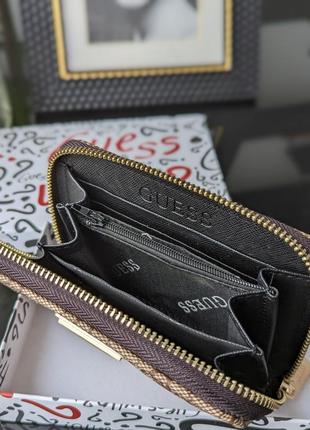 Серый женский маленький кошелек портмоне на молнии, красивый молодежный модный мини кошелек