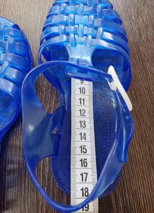 Силиконовые босоножки сандалии аквашузы 30 размер 17.5 см стелька.5 фото