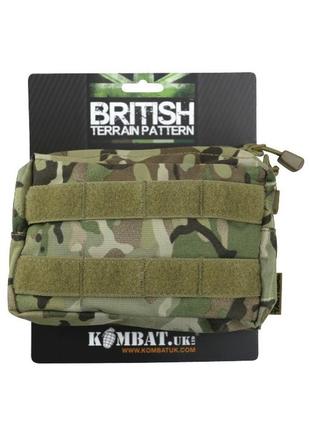 Подсумок тактический kombat uk small molle utility pouch мультикам dm_11