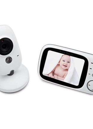 Відеоняня baby monitor vb603 зі зворотним зв'язком, бездротова, hd720p, 3.2 "дисплей, датчик температури