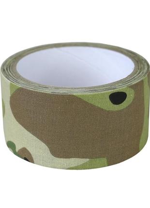 Липкая маскировочная лента для оружия скотч kombat uk tactical fabric tape мультикам 5см*8м dm_11