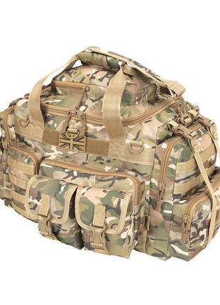 Сумка тактическая армейская военная kombat uk saxon holdall мультикам 50л dm_111 фото