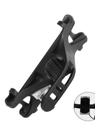 Велотримач телефону 4-6" на кермо west biking rubber 0715046 black (k-197s)