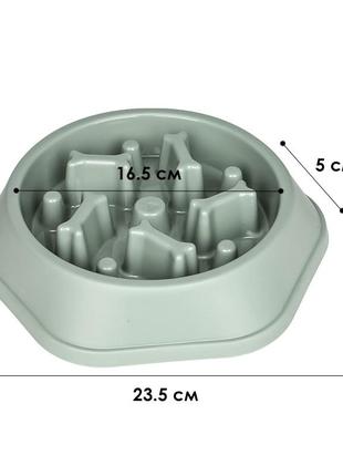 Миска для кошек собак taotaopets 119905 для медленной еды green dm_114 фото