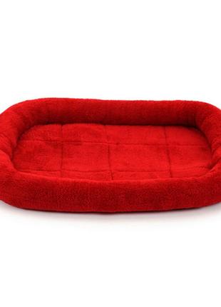 Лежак для домашніх тварин hoopet hy-1044 red m килимок-лежанка котів (k-901s)