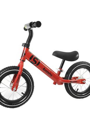 Беговел детский baishs 058 red двухколесный велосипед без педалей для малышей (k-1477s)