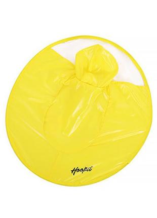 Дождевик для собак hoopet hy-1555 yellow xxl плащ от дождя (k-558s)