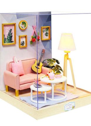 3d румбокс ляльковий будинок diy cute room bt-025 творчий світ 23*23*27,5см (k-1256s)