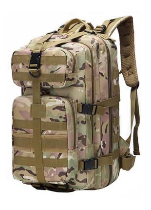 Рюкзак тактичний aokali outdoor a10 35l camouflage cp багато кишень ku_22