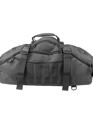 Сумка тактическая дорожная для вещей kombat uk operators duffle bag 60л серый ku_22