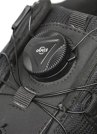 Кросівки чоловічі han-wild h511-83a black р.42 спортивне взуття для тренувань з автоматичною пряжкою ku_224 фото