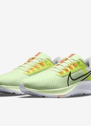 Кросівки nike air zoom pegasus 38 green/white cw7356-700 р.42,51 фото