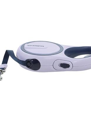 Автоматический поводок-рулетка для собак taotaopets 173320 blue длина 5 m ku_222 фото