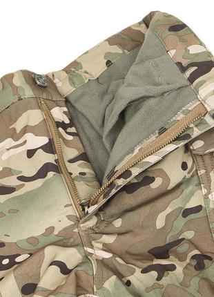 Тактичні штани s.archon x9jrk camouflage cp l чоловічі soft shell теплі вологозахисні va_335 фото