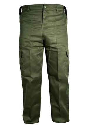 Тактические военные штаны kombat uk армейские мужские всу kombat trousers 42 оливковый vt_332 фото