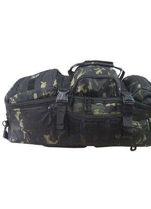 Сумка дорожня для речей kombat uk operators duffle bag 60л чорний чорний (opt-31871) ek-77