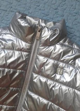 Демисезонная стальная курточка2 фото