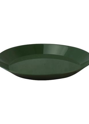 Тарілка армійська для польових умов глибока kombat uk plastic cadet bowl d 24 cm ku_22