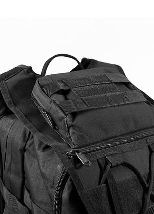 Рюкзак тактичний aokali outdoor a18 black спортивний військова сумка ku_224 фото