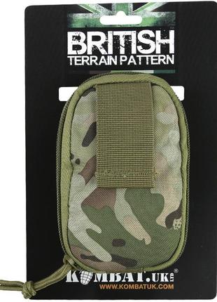 Подсумок тактический военный раскладной kombat uk covert dump pouch мультикам ku_22