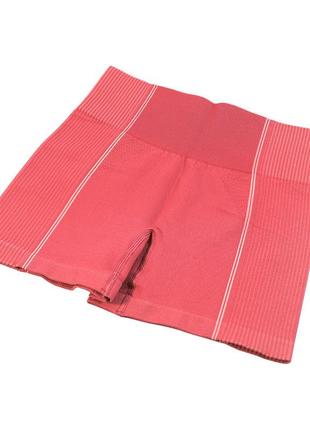 Комплект женский шорты и топ lesko the queen jane 2088-2 pink s спортивный летний для занятий спортом gold4 фото