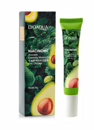 Крем bioaqua niacinome avocado для кожи вокруг глаз с авокадо питательный 20г (sku_8216-29860)