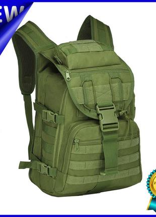 Рюкзак-сумка тактический aokali outdoor a18 green спортивный штурмовой военный gold