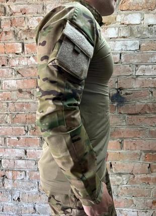 Чоловічий армійський костюм мультикам для зсу tactical тактична форма убакс і штани туреччина xl 7284 (tak_58)6 фото