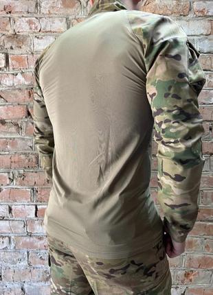 Чоловічий армійський костюм мультикам для зсу tactical тактична форма убакс і штани туреччина xl 7284 (tak_58)5 фото