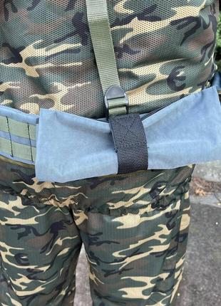 Рпс система molle + підсумки 6599 зсу (зсу) розвантажувальна поясна система сіра (tak_58)5 фото