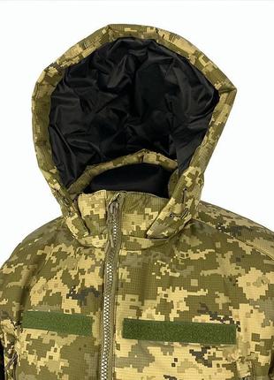 Куртка бушлат водонепроникна військова чоловіча тактична зимова зсу (зсу) піксель 20222075-l 8911 l gl_556 фото