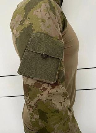 Чоловічий армійський костюм мультикам для зсу tactical тактична форма убакс і штани туреччина xl 6842 (tak_58)6 фото