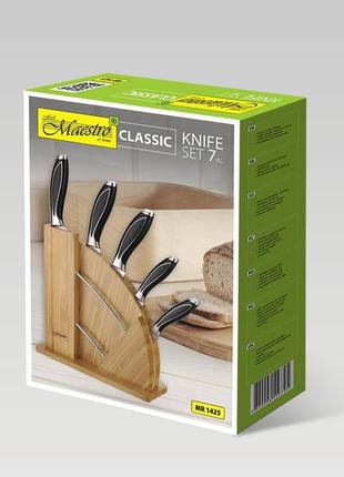 Набор кухонных ножей набор кухонных ножей из нержавейки качественные ножи maestro mr-1425  gl_555 фото