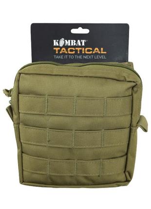 Подсумок тактический kombat uk medium molle utility pouch койот gl_55