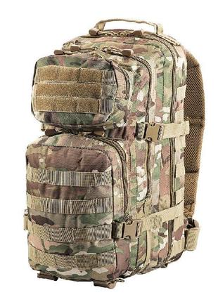 Рюкзак m-tac large assault pack mc, тактичний рюкзак мультикам 20л, рюкзак для військових m-tac multicam
