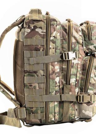 Рюкзак m-tac large assault pack mc, тактический рюкзак мультикам 20л, рюкзак для военных m-tac multicam3 фото