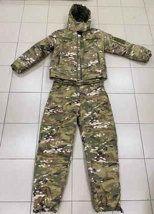 Тактический костюм мультикам зимний softshell, костюм мультикам тактический военный, зимняя форма мульти gl_55