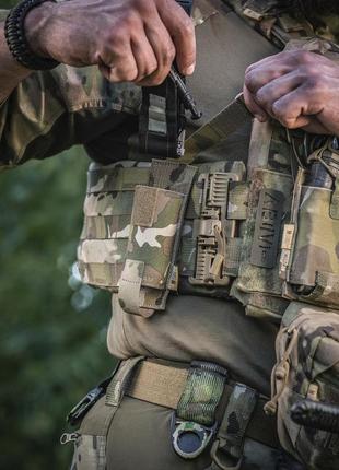 Подсумок тактический для турникета m-tас эластичный на molle gen.ii multicam плечевой мультикам. gl_559 фото