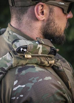 Подсумок тактический для турникета m-tас эластичный на molle gen.ii multicam плечевой мультикам. gl_557 фото